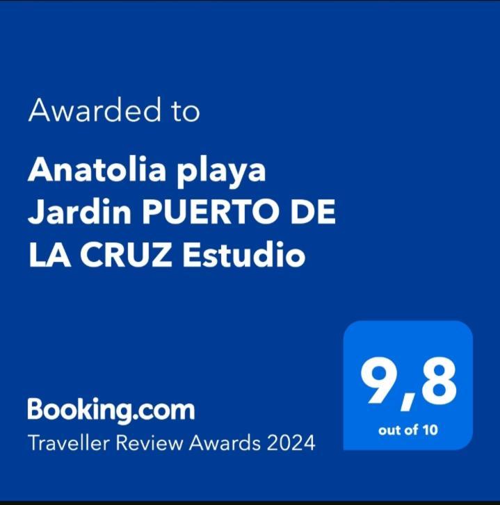 Anatolia Playa Jardin Puerto De La Cruz Estudio Lägenhet Exteriör bild